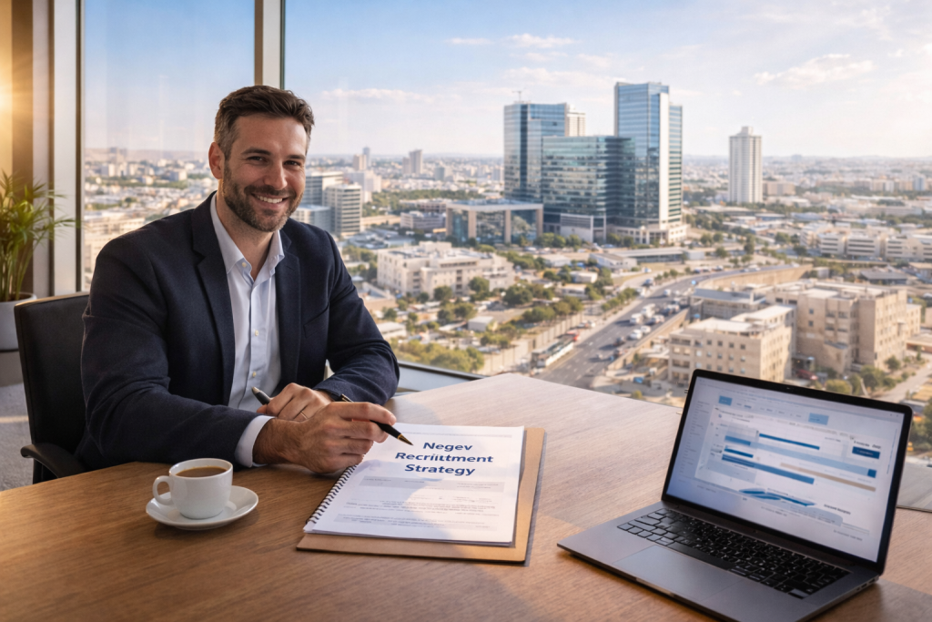 מראיין מקצועי גיוס כוח אדם בבאר שבע