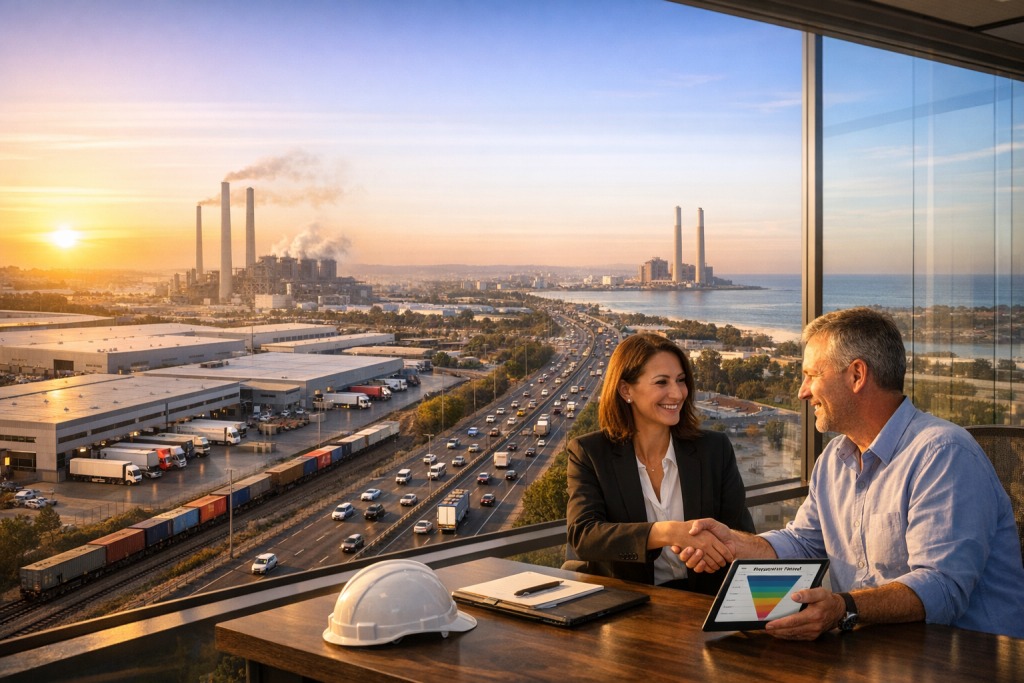 גיוס כוח אדם בחדרה, נוף פנורמי של סביבת חדרה
