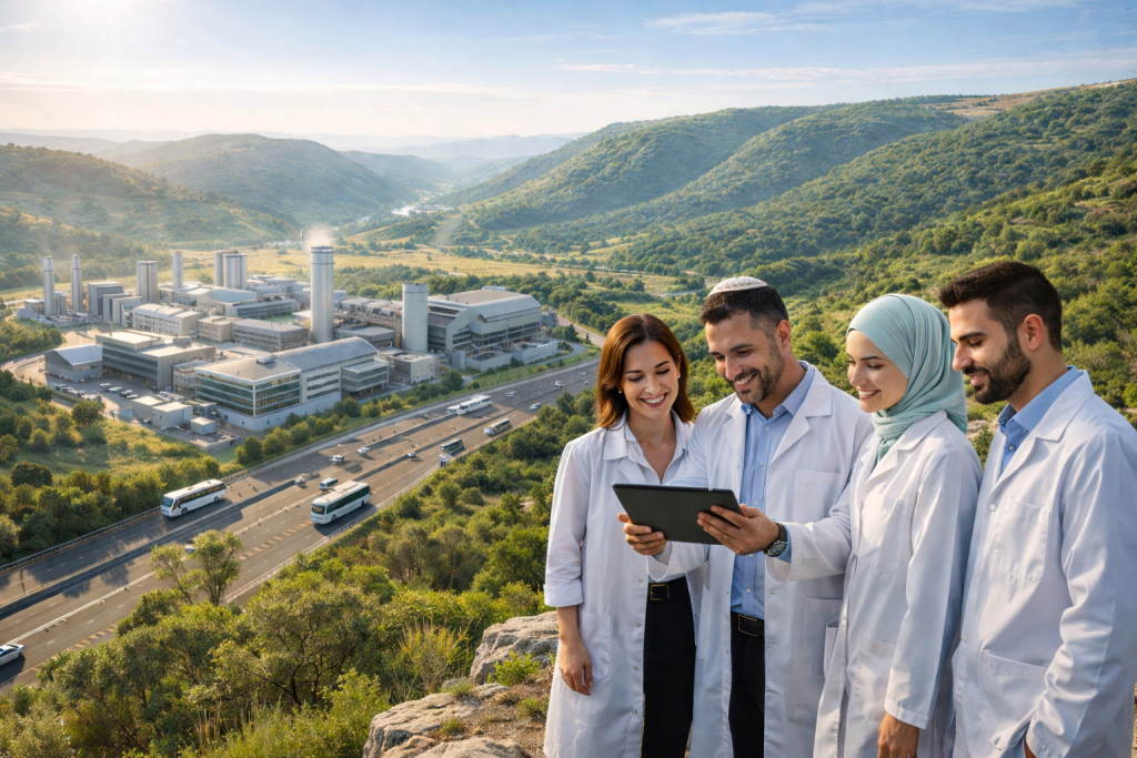 גיוס כוח אדם בצפון, נוף יקנעם