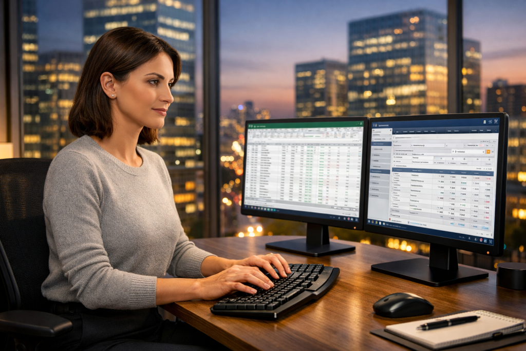 מנהלת חשבונות במשרד בפתח תקווה