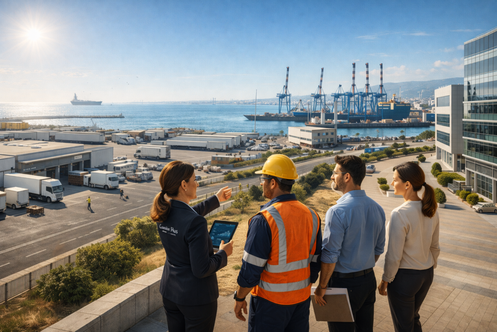 כוח אדם בקריות - נוף פנורמי של האזור